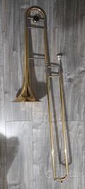Trombone tenore in Sib in ottone(usato 2 mesi)