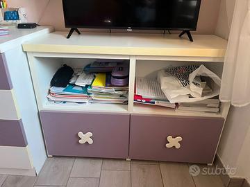 Mobile porta TV, porta libri, cassettoni