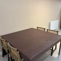 Tavolo Gervasoni collezione Otto con 4 sedie