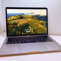 MacBook Pro 2018 con touch bar, batteria nuova