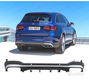DIFFUSORE MERCEDES GLC X253 SUV 15-18 LOOK AMG GLC