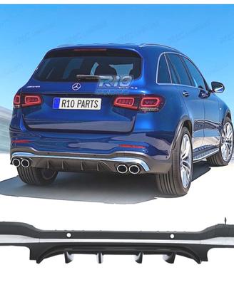 DIFFUSORE MERCEDES GLC X253 SUV 15-18 LOOK AMG GLC