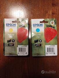 CARTUCCE EPSON FRAGOLA NUOVE