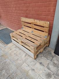panca pallet artigianale 