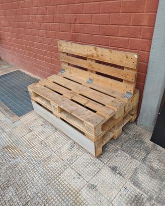 panca pallet artigianale 