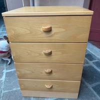 Cassettiera moderna 4 cassetti