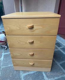 Cassettiera moderna 4 cassetti