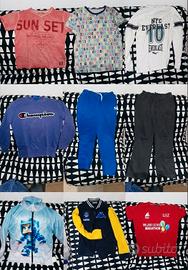 vestiti 140 - 160 cm scarpe 41 zaino