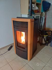 Stufa pellett ecotek ravelli 12kw