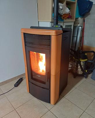 Stufa pellett ecotek ravelli 12kw