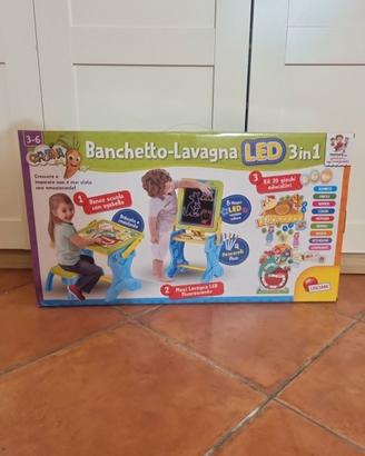 Carotina Banchetto lavagna led per bambini