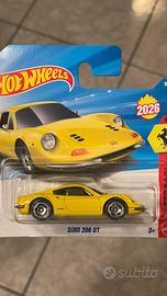 Ferrari Dino Gt gialla hot Wheels