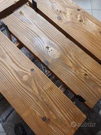 mensole legno massello riciclato