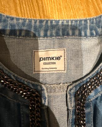 Giacca in jeans Pimkie con catena decorativa - 44