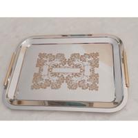 Vassoio acciaio inox 18/10 Made In Italy