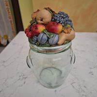 Vaso Decorativo Frutta Nadir Vetro 