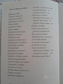 libri diversi  "la signora in giallo" vedi elenco