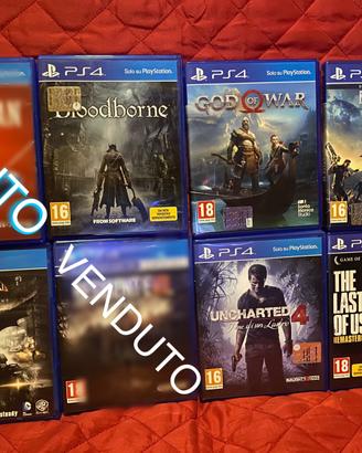 Giochi PS4 capolavori
