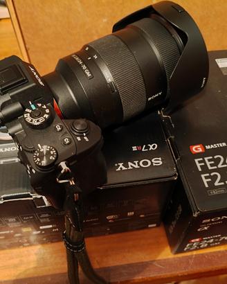 machina fotografica Sony a 7riii 