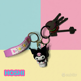 Hello Kitty and Friends: Keychain - Kuromi