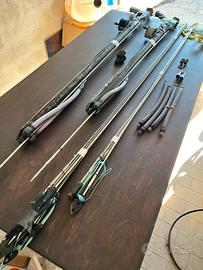 Fucili elastici Omer 96 e 71 con mulinello