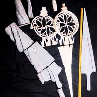 artigli hollow knight stampate in 3d