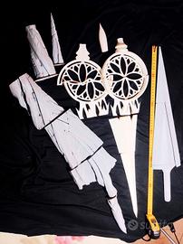 artigli hollow knight stampate in 3d