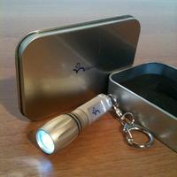 Lampada - torcia a led con portachiavi