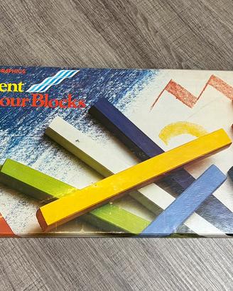 72 Colour Blocks vintage Derwent