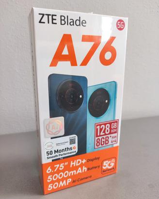 Smartphone ZTE A76 Blade 5G Standardus Black