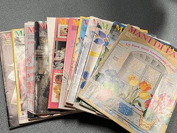 11 RIVISTE "MANI DI FATA" ANNO 1990