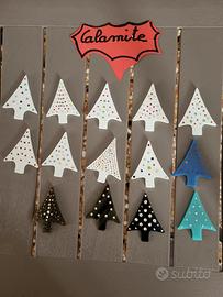 Alberelli di Natale in acetato 