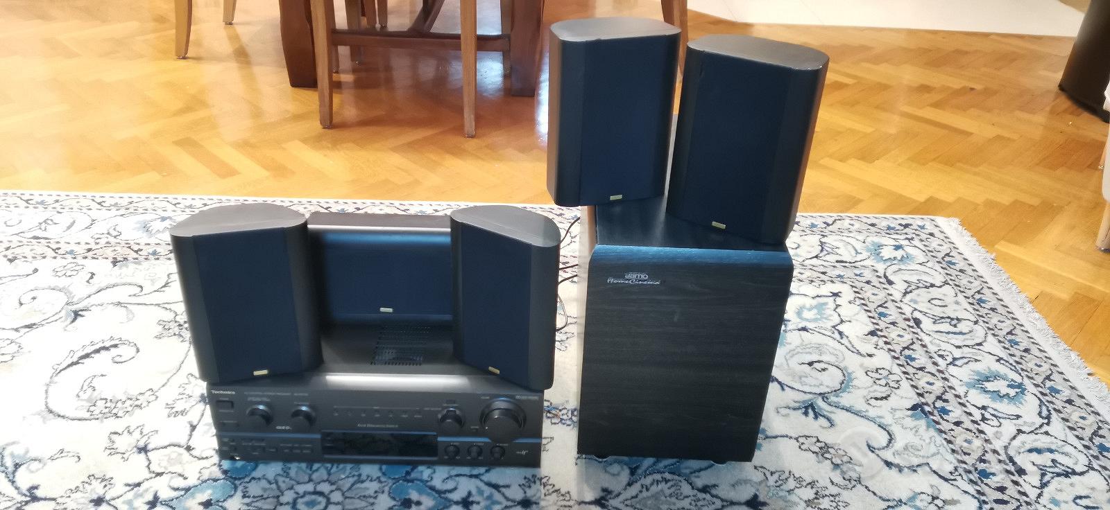 Sistema Home Theater Technics + Jamo 5.1 Audio/Video In vendita a Perugia