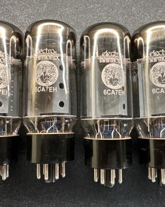 Quartetto valvole Electro Harmonix 6CA7 / EL34