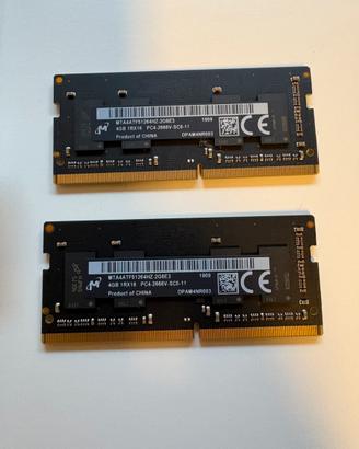 Ram 4gb + 4gb