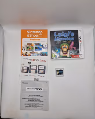 Luigi's Mansion Nintendo 3ds originale funzionante