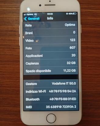 iPhone 7 32 GB di RAM 