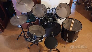 batteria - pelli silenziate -  piatti low noise