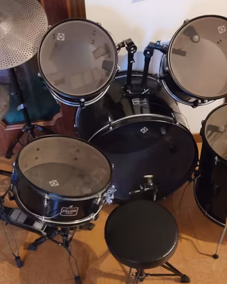 batteria - pelli silenziate -  piatti low noise