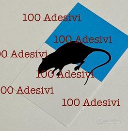 100 adesivi ultras As Roma Topo Derby 5X8 cm