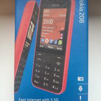 Telefono Nokia 208 nuovo