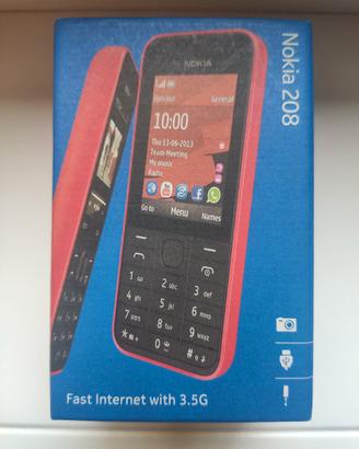 Telefono Nokia 208 nuovo