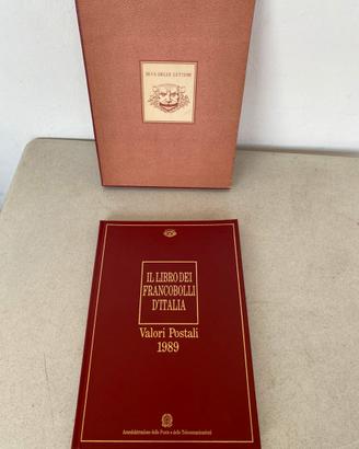 Libro Francobolli d’Italia 1989