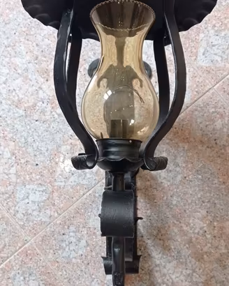 Lanterna in ferro battuto anni  70/80