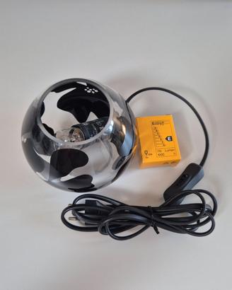 Lampada Ikea Knubbig B0704 nera