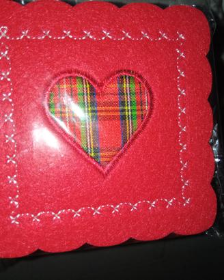 Sottobicchieri in feltro