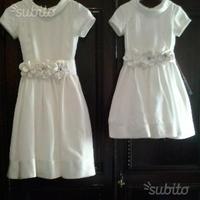 Abitini sartoriali cerimonia bambina 4 e 7-8 anni