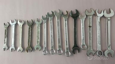 Chiavi combinate e forchetta doppia varie marche