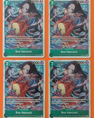 One piece Boa Hancock OP16 032 ENG NM 4 pz