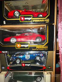 Bburago E Hotwheels 1/18 1/24 1/43 tutte sigillate